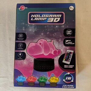 3D Hologram Lamp DOG 16 Colours Ricochet LAHO0538 USB Charging Cable Remote NEW